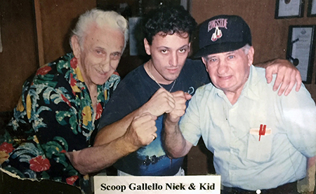 Scoop Gallello - Nicky Knuckles - Kid Sharkey