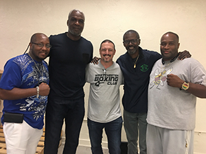 Junior Jones, Charles Oakley, Nick Delury, Mark Breland, Richard Burton