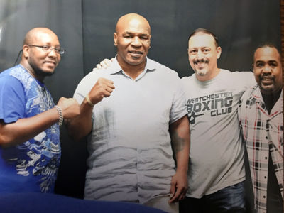 Junior Jones, Mike Tyson, Nick Delury, Larry Barnes